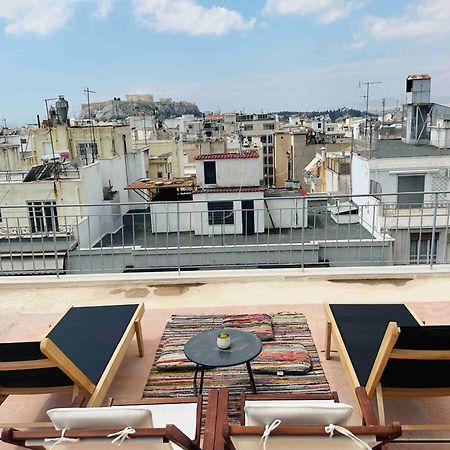 200Mbps Wifi - Penthouse With Acropolis View Apartment Atena Exterior foto